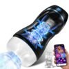 AI Lover Suction Male Masturbator with Interactive AI Companion, App Sync Modes, 7 Vibration & 3 Suction Levels Hands-Free Smart Stroker