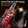 Version 1.0.0 Multi-Sensory AI Sync Male Masturbator with Vibration & Licking Stimulation, Game Sync Feedback, 7 Thrust Modes Hands-Free Interactive Sex Machine