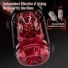 Version 1.0.0 Multi-Sensory AI Sync Male Masturbator with Vibration & Licking Stimulation, Game Sync Feedback, 7 Thrust Modes Hands-Free Interactive Sex Machine
