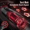 Version 1.0.0 Multi-Sensory AI Sync Male Masturbator with Vibration & Licking Stimulation, Game Sync Feedback, 7 Thrust Modes Hands-Free Interactive Sex Machine