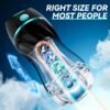 AI Lover Suction Male Masturbator with Interactive AI Companion, App Sync Modes, 7 Vibration & 3 Suction Levels Hands-Free Smart Stroker