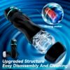 AI Lover Suction Male Masturbator with Interactive AI Companion, App Sync Modes, 7 Vibration & 3 Suction Levels Hands-Free Smart Stroker