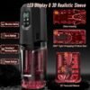 Version 1.0.0 Multi-Sensory AI Sync Male Masturbator with Vibration & Licking Stimulation, Game Sync Feedback, 7 Thrust Modes Hands-Free Interactive Sex Machine