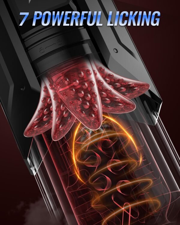 image_9 Hydro Vacuum Male Masturbator with Water Massage, 7 Suction Modes, Thrusting & Rotation Hands-Free Sex Machine with AI Sync Control